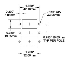 Blue Sea Systems Circuit Breaker, A Series, 10 Amps/ 240 Volt AC/ 32 Volt DC, Single Pole Magnetic Hydraulic Type, Flat Rocker Actuator – 7402-BSS