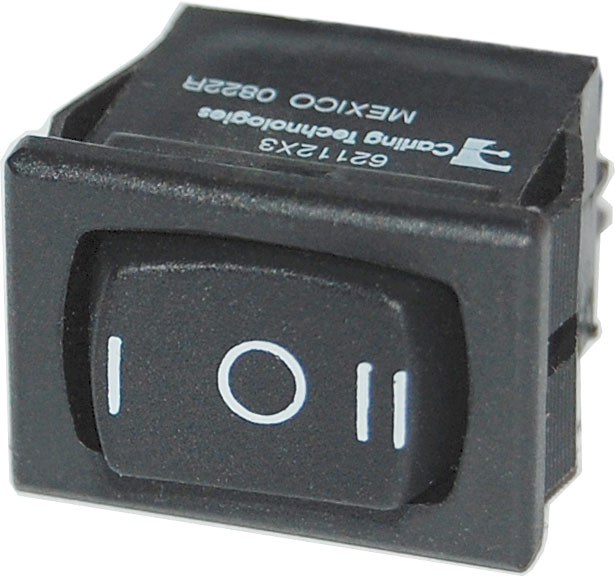 Blue Sea Systems Multi Purpose Switch, On-Off-On, Momentary – 7484-BSS