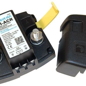 Blue Sea Systems Battery Voltage Sensing Relay, 12/24 Volts DC, 120 Amps Continuous/ 210 Amps Intermittent, 1/0 Awg Cable Size – 7610-BSS