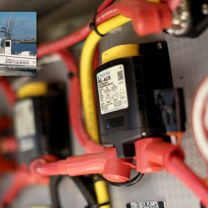 Blue Sea Systems Battery Voltage Sensing Relay, Ml Series, Tinned Wire Control Circuit Connection, 12 Volts DC – 7622-BSS