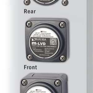 Blue Sea Systems Battery Voltage Sensing Relay, M Series, 12 Volts DC, 65 Amps Continuous/ 115 Amps Intermittent, 1/0 Awg Wire – 7635-BSS