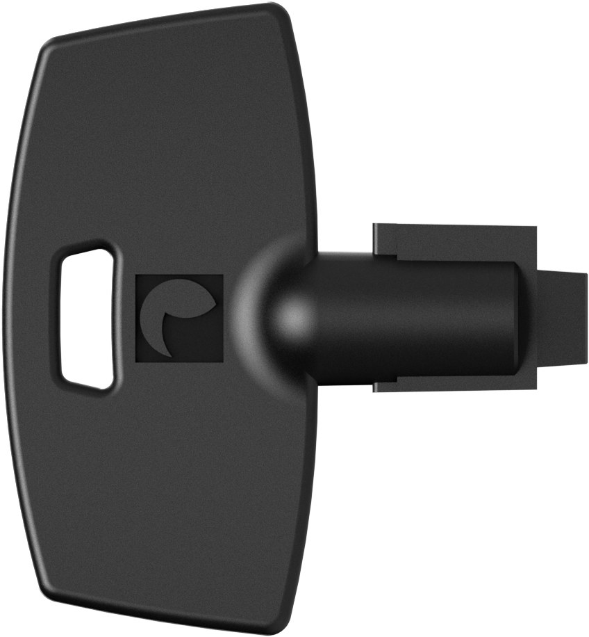 Blue Sea Systems Battery Disconnect Switch Key, Use with M-Series Mini Battery Switch, Removable, Black, Work with 6005200 – 7900200-BSS