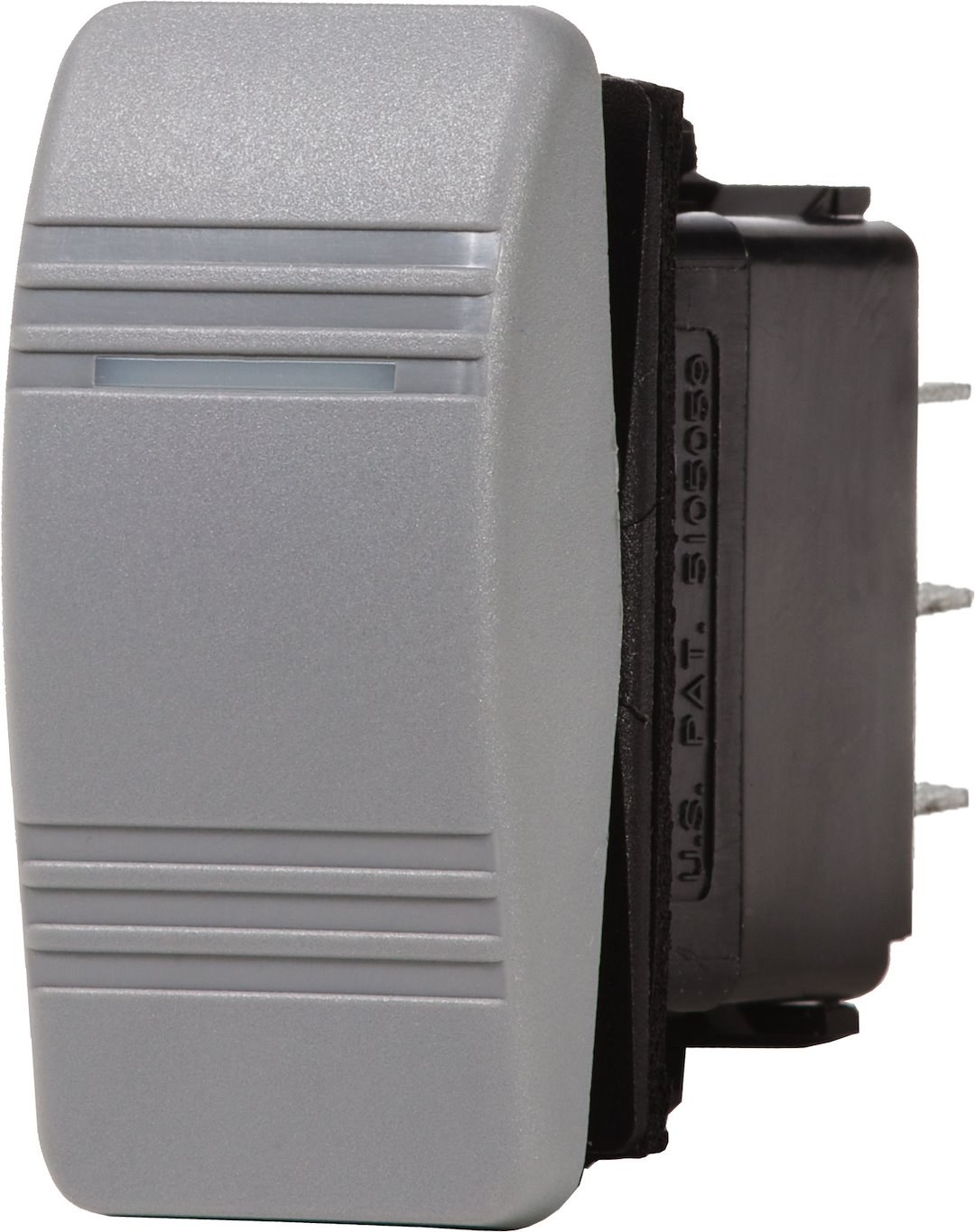 Blue Sea Systems Multi Purpose Switch, Contura III, On-Off, 20 Amps at 12 Volts/ 15 Amps at 24 Volts, Rocker Switch – 8218-BSS