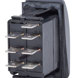 Blue Sea Systems Multi Purpose Switch, Contura III, On-On, 20 Amps at 12 Volts/ 15 Amps at 24 Volts, Rocker Switch – 8300-BSS