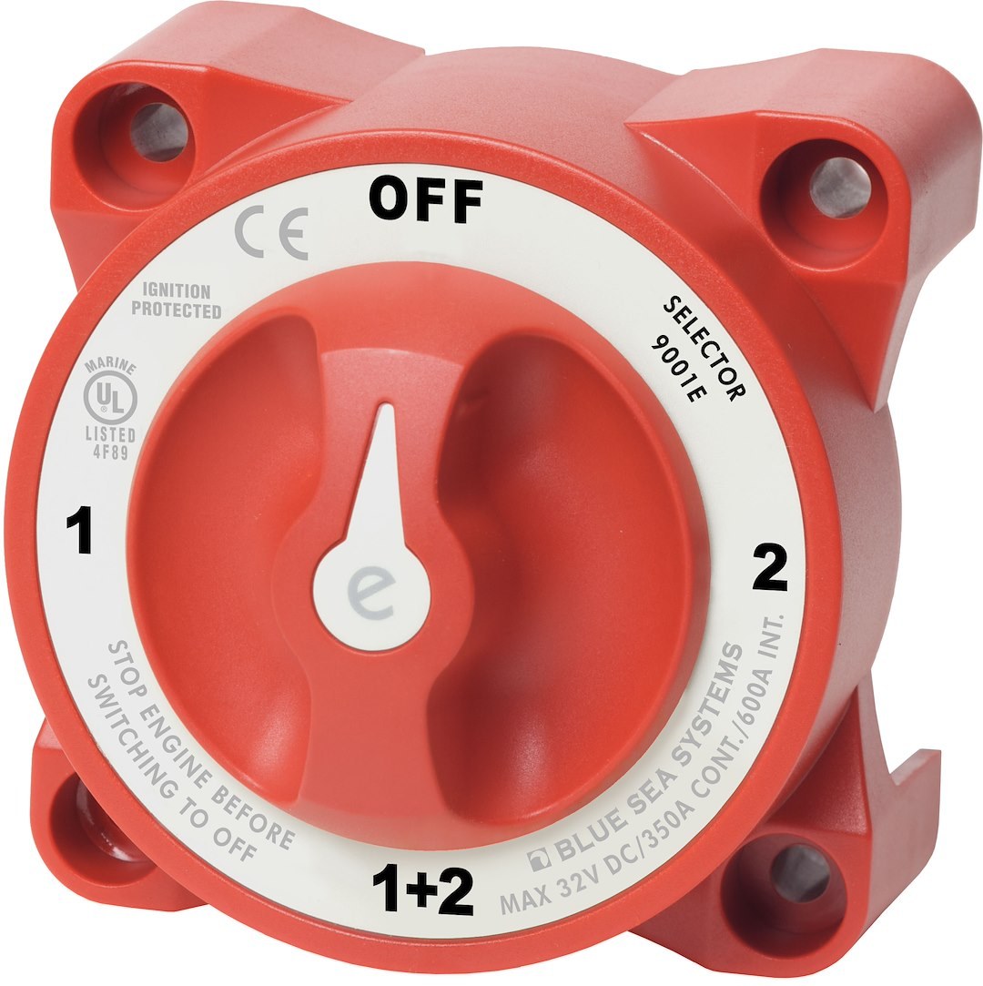 Blue Sea Systems Battery Selector Switch, E-Series – 9001E-BSS