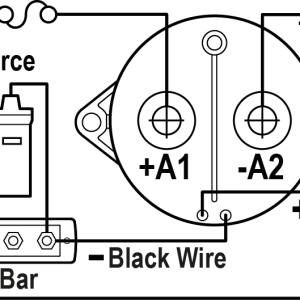 Blue Sea Systems Battery Disconnect Switch, L Series, 12/24 Volts DC, 450 Amps, Black, 5/16 Inch Stud – 9012-BSS