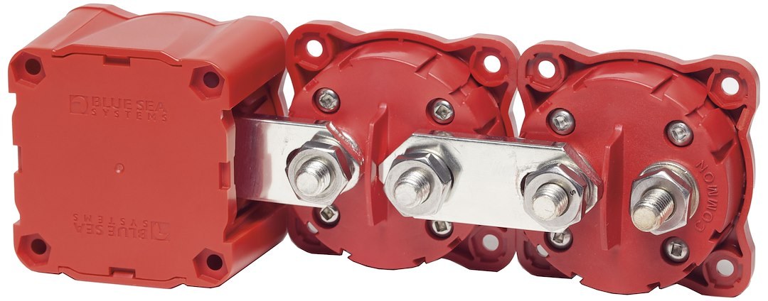 Blue Sea Systems Battery Disconnect Switch Parallel Link Bus, M-Series, Used as a Paralleling Device for the M-Series Battery Switches – 9159-BSS