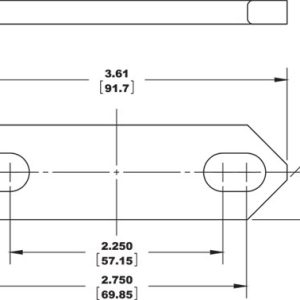 Blue Sea Systems Battery Disconnect Switch Parallel Link Bus, Ml Series, Used as a Paralleling Device for the Ml-Series Battery Switches – 9160-BSS