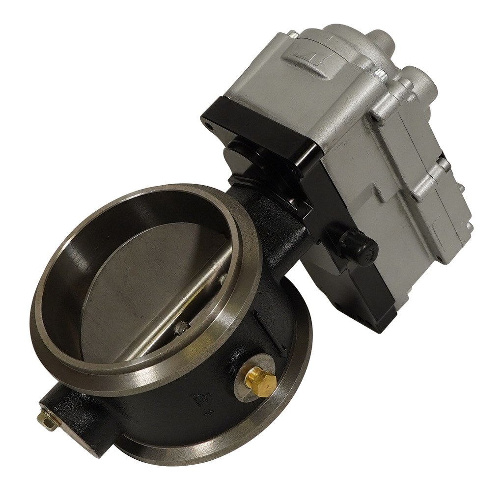 Bd Diesel Exhaust Brake, Electronic, 4 Inch Outside Diameter – 1027346