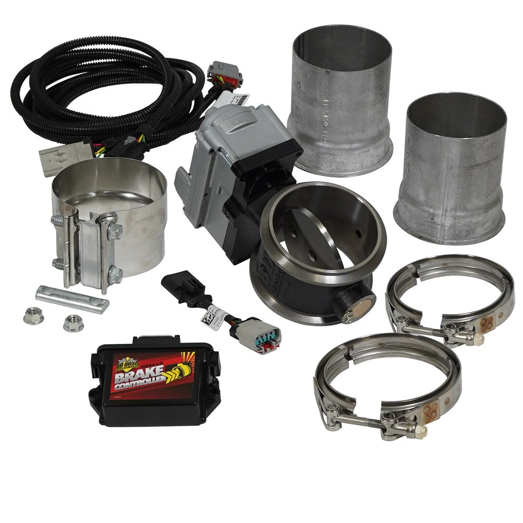 Bd Diesel Exhaust Brake, Electronic, 5 Inch Outside Diameter – 1027347