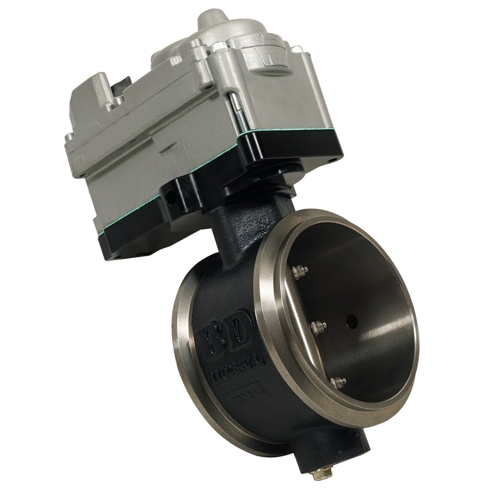 Bd Diesel Exhaust Brake, Electronic, 5 Inch Outside Diameter, Remote Mount – 1027349