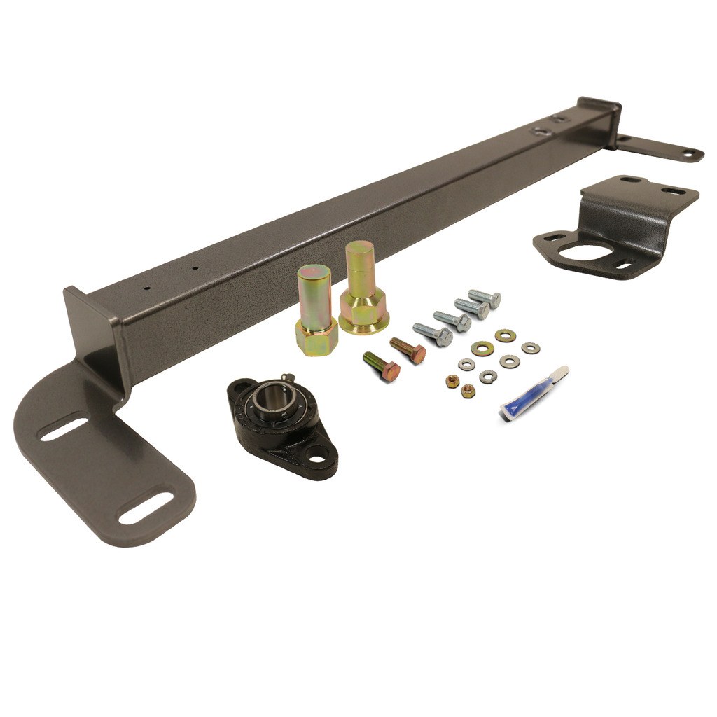 Bd Diesel Steering Gear Box Brace, Black, With Mounting Hardware – 1032003