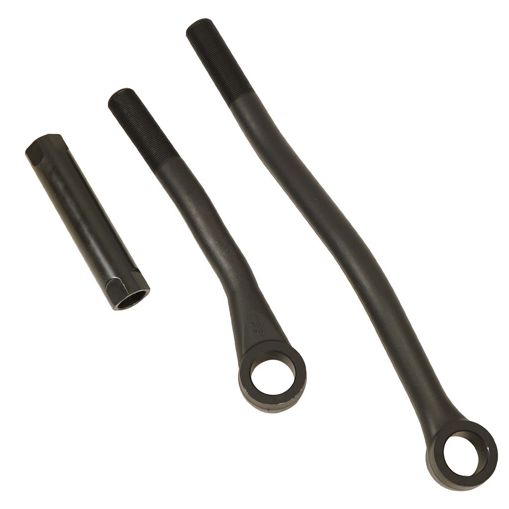 Bd Diesel Track Bar, 4 Inch Lift, Adjustable, Black, With Bushings – 1032018