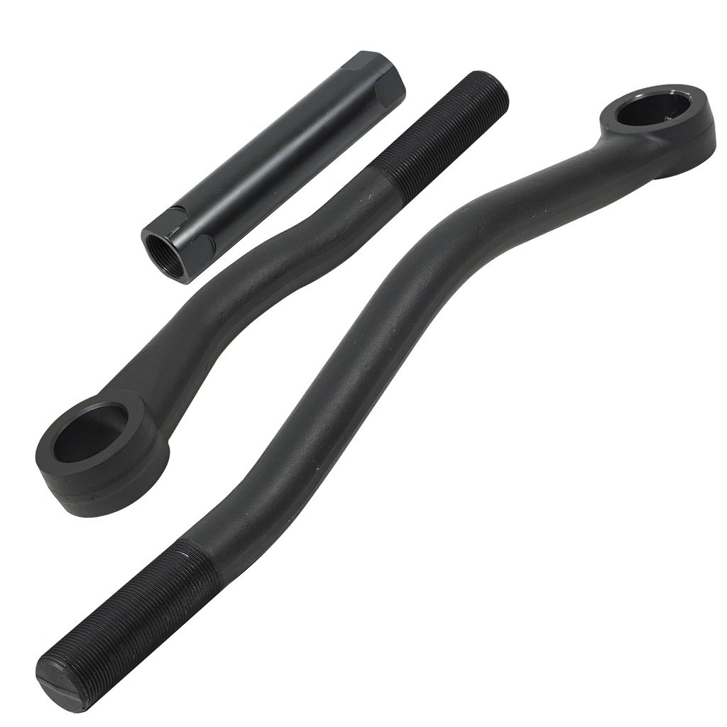 Bd Diesel Track Bar, 4 Inch Lift, Adjustable, Black, With Bushings – 1032018