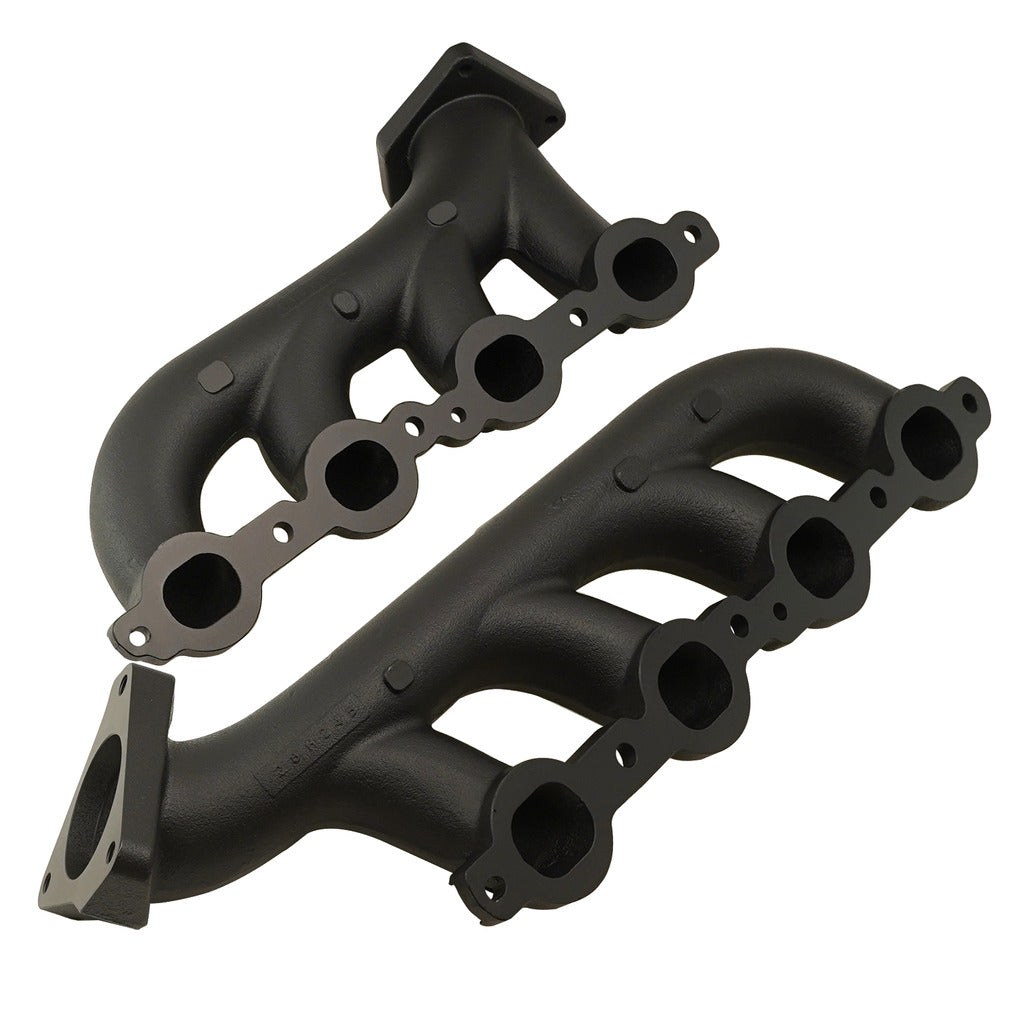 Bd Diesel Exhaust Manifold, High-Silicon Ductile Cast Iron, Gaskets Included, Includes Bolts and Spacers – 1041400