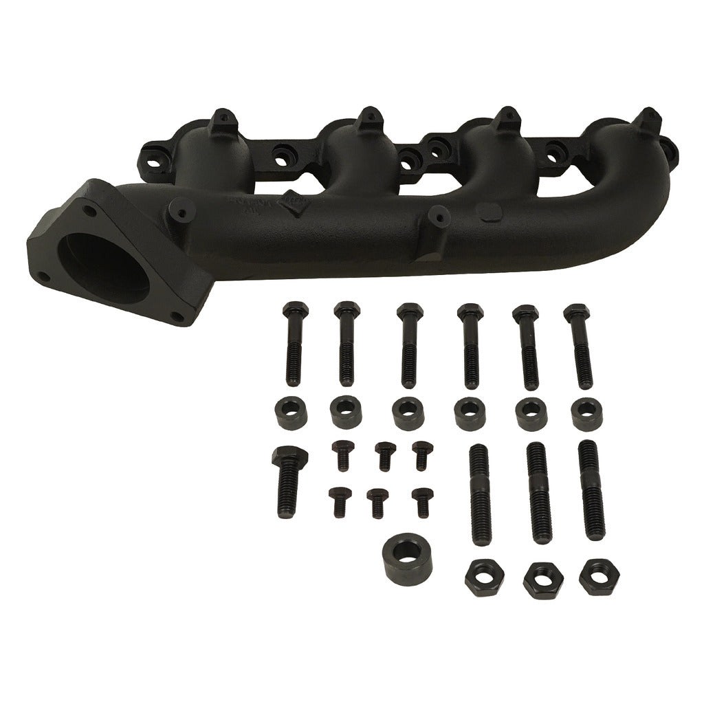 Bd Diesel Exhaust Manifold, High-Silicon Ductile Cast Iron, Gaskets Included, Includes Bolts and Spacers – 1041401