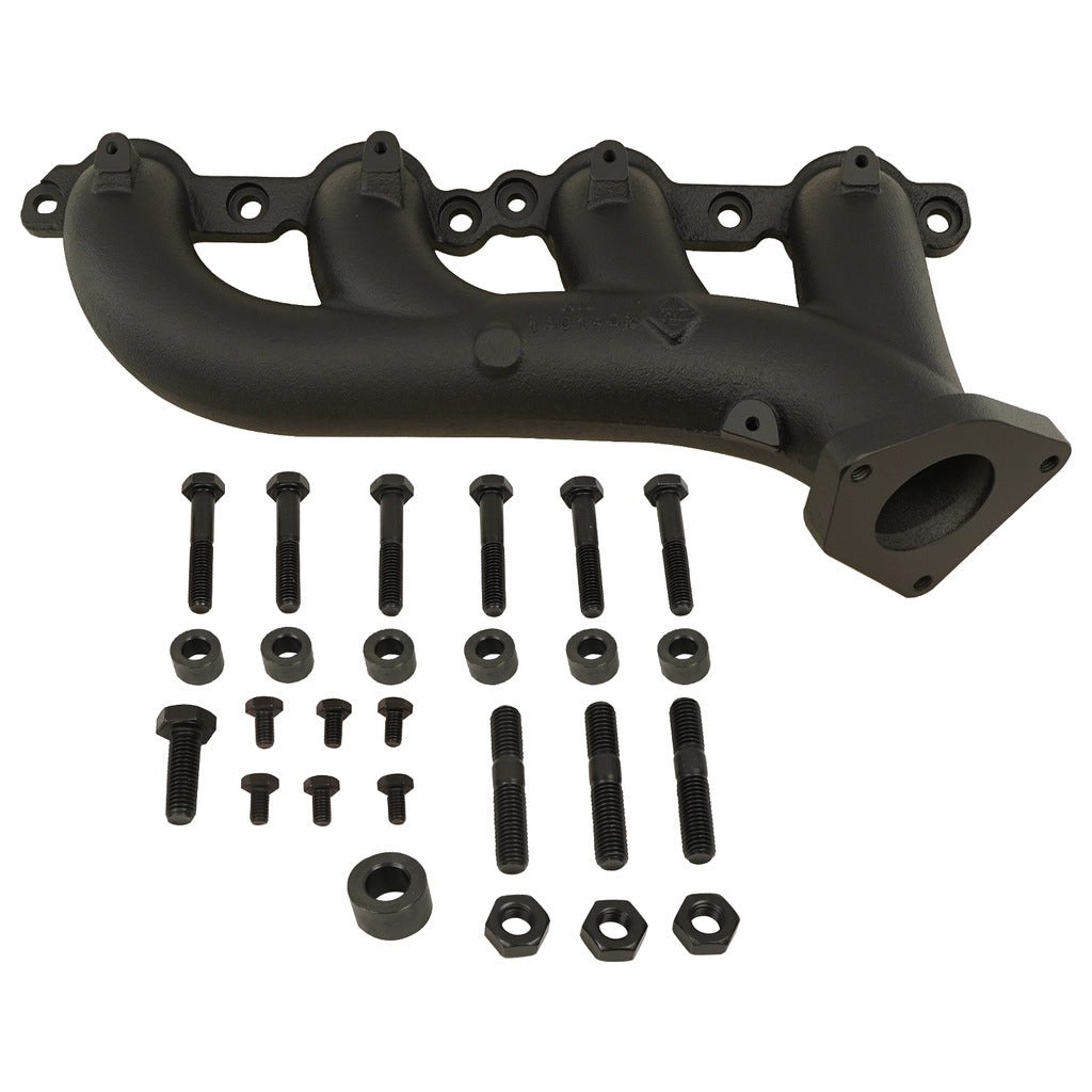 Bd Diesel Exhaust Manifold, High-Silicon Ductile Cast Iron, Gaskets Included, Includes Bolts and Spacers – 1041402