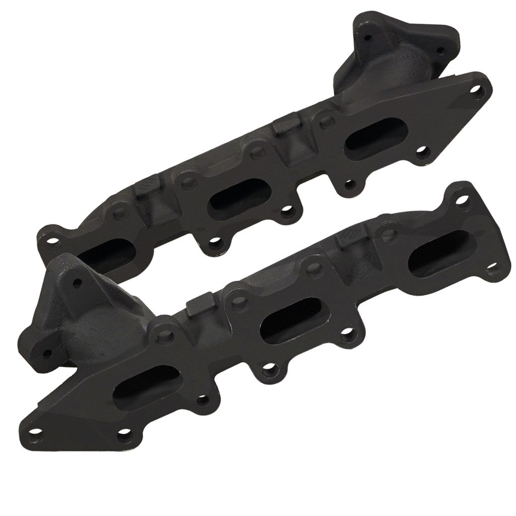 Bd Diesel Exhaust Manifold, High-Silicon Ductile Iron, With 22 Exhaust Spacers/ 22 Class 8.8 Studs/ Nuts – 1043001