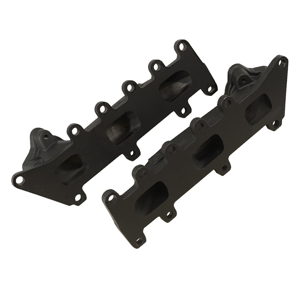 Bd Diesel Exhaust Manifold, High-Silicon Ductile Cast Iron, Gaskets Included, Mounting Hardware Included, With 2 Additional Mounting Holes – 1043061