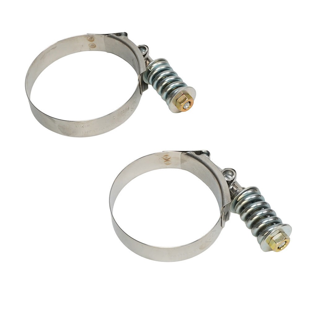 Bd Diesel Intercooler Hose Coupling, Black, Silicone, With Four Boots/ Eight Constant Tension Spring Clamps – 1045218