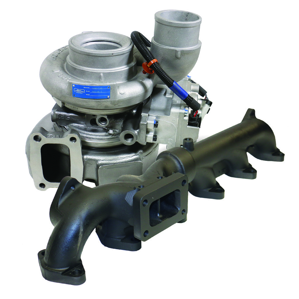 Bd Diesel Turbocharger, Screamer, 64.5 Millimeter Billet Compressor Wheel, 70 Millimeter Turbine Wheel, With Manifold – 1045871