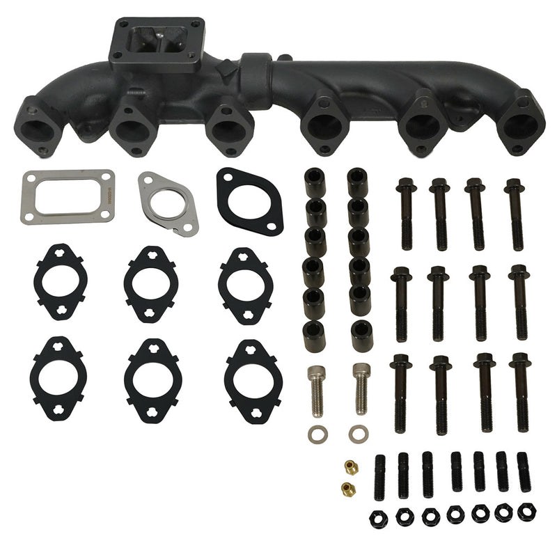 Bd Diesel Exhaust Manifold, High-Silicon Ductile Cast Iron, Gaskets Included, Included EGR Port and Exhaust Port – 1046065