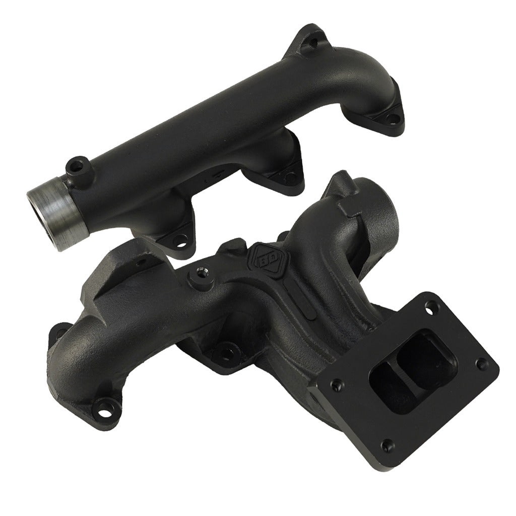 Bd Diesel Exhaust Manifold, Cast Iron, With Gaskets, With Mounting Hardware, Two-Piece Slip Joint – 1046069