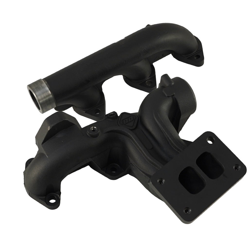 Bd Diesel Exhaust Manifold, Cast Iron, With Gaskets, With Mounting Hardware, Two-Piece Slip Joint – 1046070