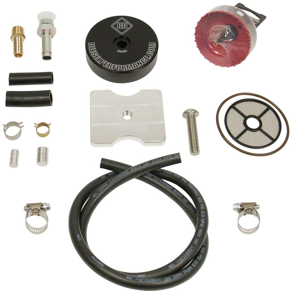 Bd Diesel Fuel Tank Sump, Flow-Max, With Fuel Sump/ Mesh Screen/ Hardware Kit – 1050330