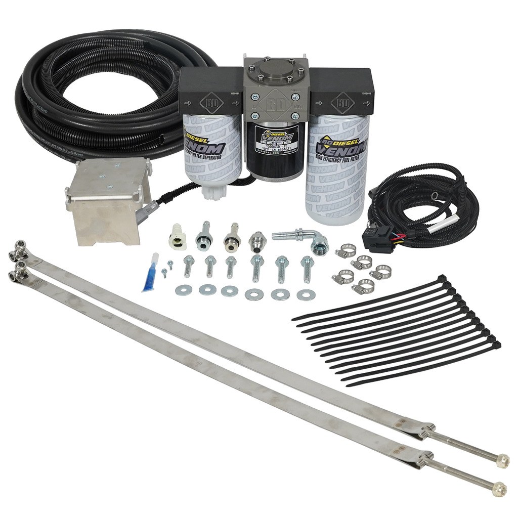 Bd Diesel Fuel Lift Pump Diesel, Venom, 165 Gallons Per Hour at 15 PSI, 15 to 18 PSI – 1050332
