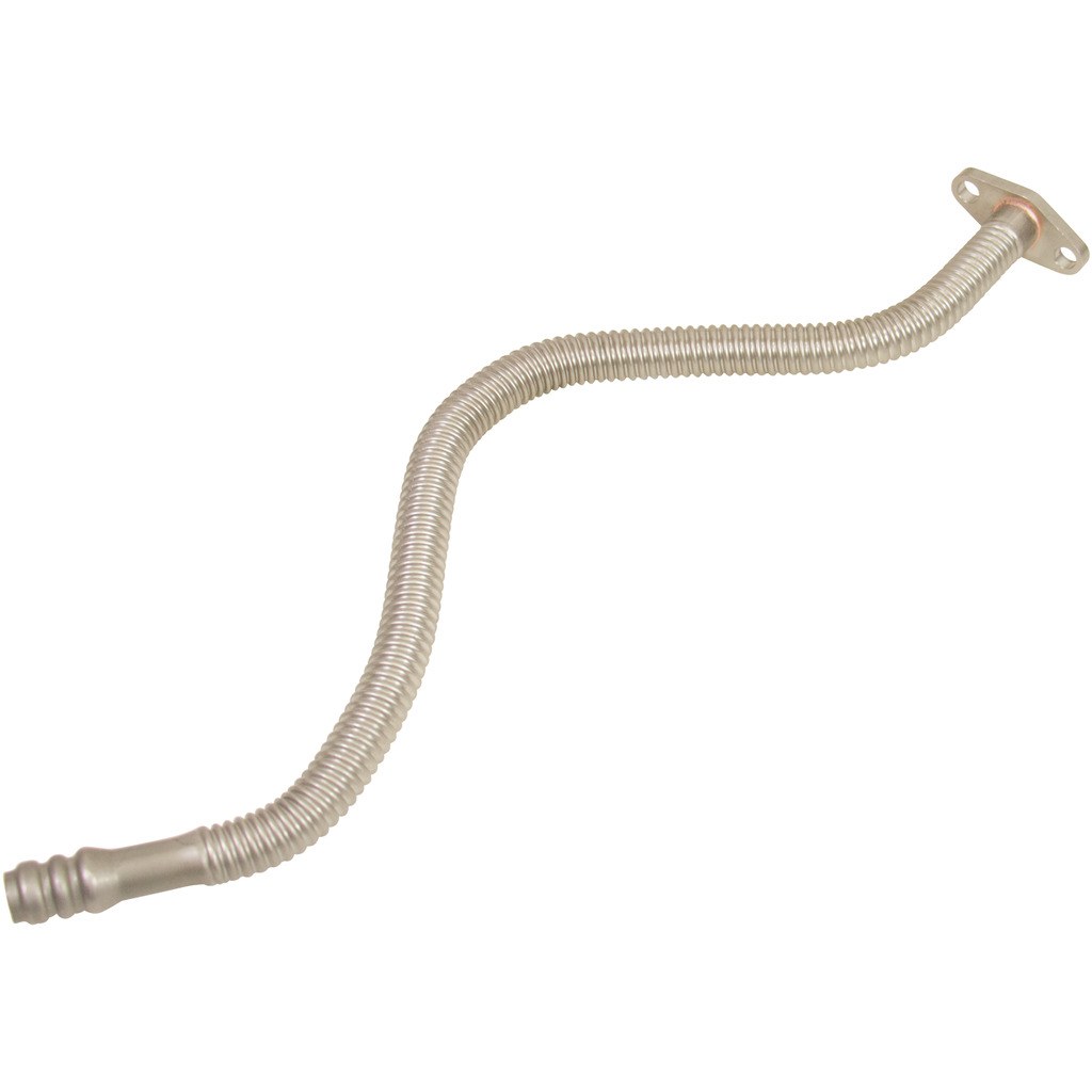 Bd Diesel Turbocharger Oil Return Kit, For Use with Garrett Turbocharges, Stainless Steel, With 23 Inch Stainless Steel Flexible Hose – 1453106