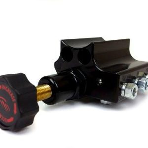 Baer Brakes Brake Proportioning Valve, Remaster, Adjustable, 3/8 Inch-24 Thread Inlet/ Outlet Port, Black Anodized – 2000057LP
