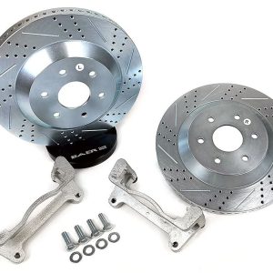 Baer Brakes Brake Rotor, Big Claw, Vented Drilled and Slotted, One Piece Design, Wheel Bolt Pattern 5 X 127 Millimeter – 2141022