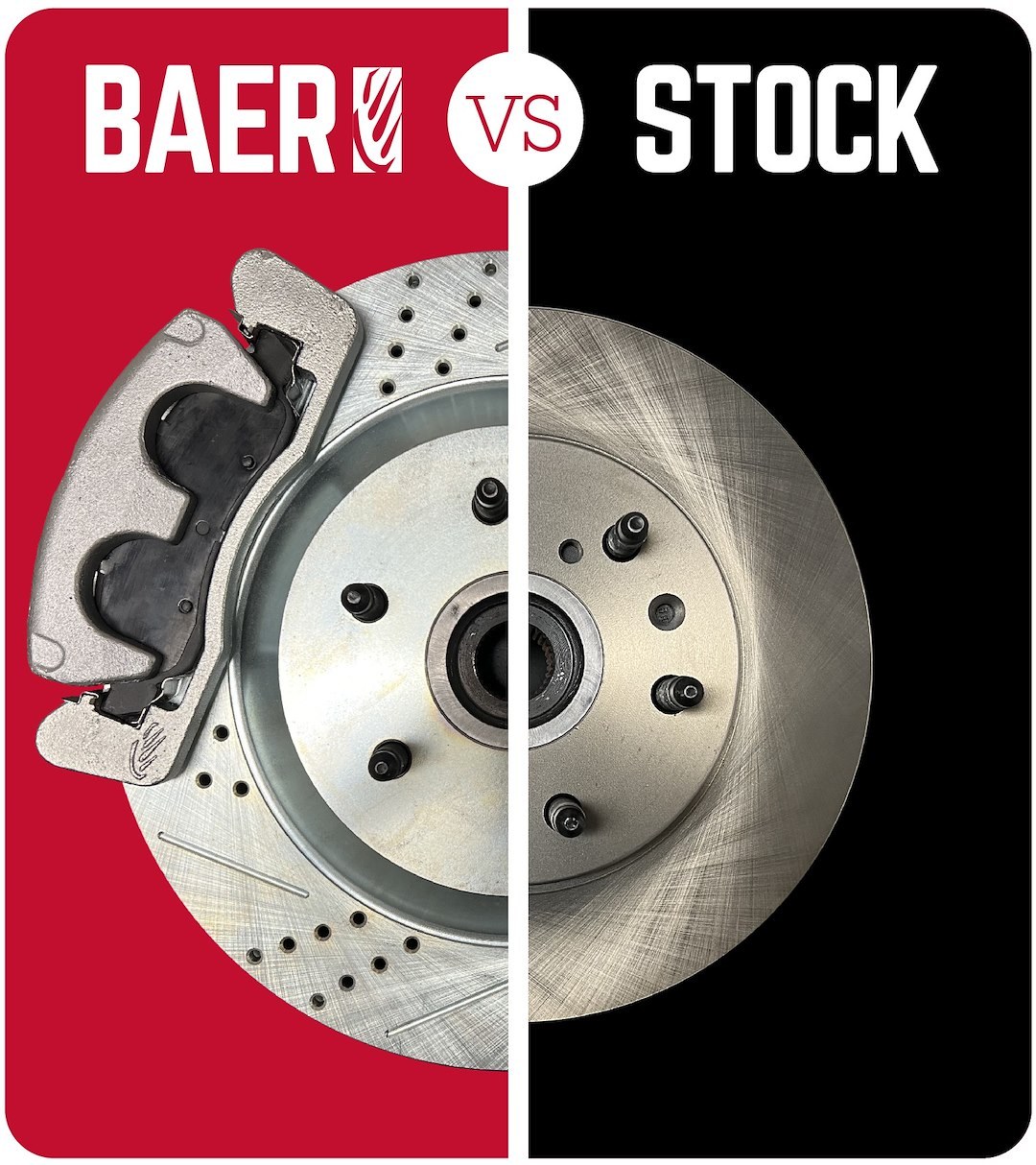 Baer Brakes Brake Rotor, Big Claw, Vented Drilled and Slotted, One Piece Design, Wheel Bolt Pattern 5 X 127 Millimeter – 2141022