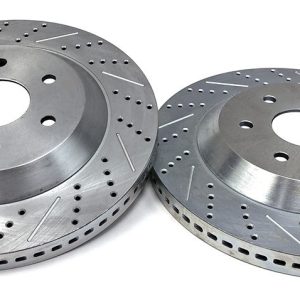 Baer Brakes Brake Rotor, Big Claw, Vented Drilled and Slotted, One Piece Design, Wheel Bolt Pattern 6 X 139.7 Millimeter – 2261048