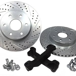 Baer Brakes Brake Rotor, Big Claw, Vented Drilled and Slotted, One Piece Design, Wheel Bolt Pattern 6 X 139.7 Millimeter – 2301044