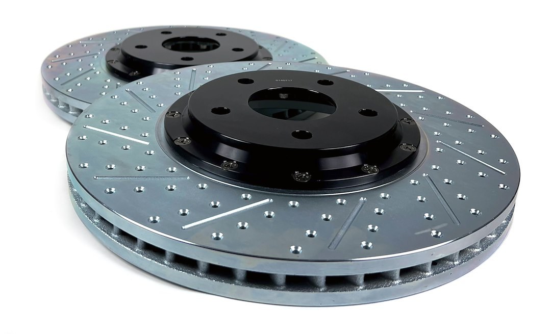 Baer Brakes Brake Rotor, Eradispeed+, Vented Drilled and Slotted, Two Piece Design with Hat – 2301066