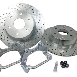 Baer Brakes Brake Rotor, Big Claw, Vented Drilled and Slotted, One Piece Design, Wheel Bolt Pattern 6 X 139.7 Millimeter – 2302023