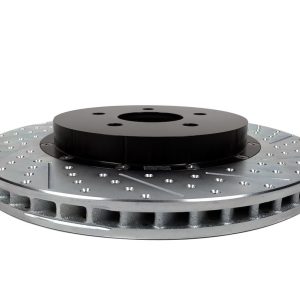 Baer Brakes Brake Rotor, Eradispeed+, Vented Drilled and Slotted, Two Piece Design with Hat – 2302068