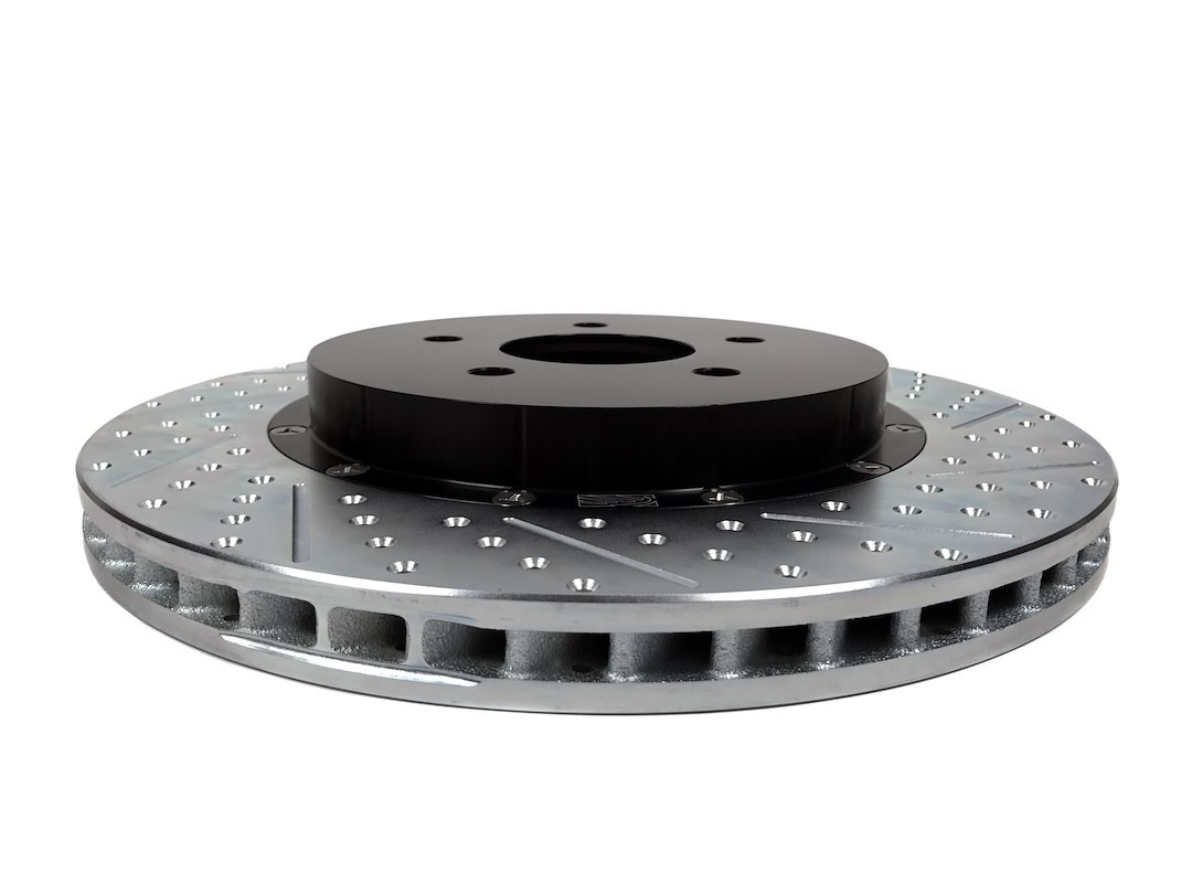 Baer Brakes Brake Rotor, Eradispeed+, Vented Drilled and Slotted, Two Piece Design with Hat – 2302068