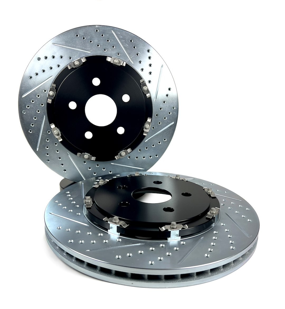 Baer Brakes Brake Rotor, Eradispeed+, Vented Drilled and Slotted, Two Piece Design with Hat – 2302076