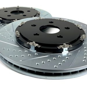 Baer Brakes Brake Rotor, Eradispeed+, Vented Drilled and Slotted, Two Piece Design with Hat – 2302076