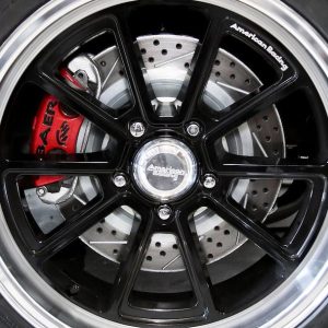 Baer Brakes Brake Conversion Kit, Classic, Drum to Disc Brake Conversion Kit, 13 Inch Slotted/ Drilled/ Vented Zinc Plated Rotor – 4301656R