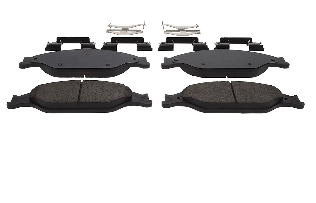 Baer Brakes Brake Pad, Claw, Fmsi Number D0792, Ceramic, Set of 4, With Wear Indicator and Mounting Hardware – D0792