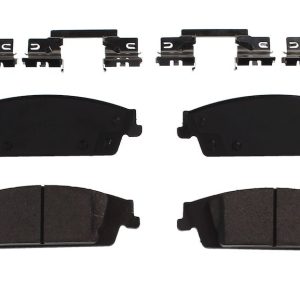 Baer Brakes Brake Pad, Claw, Fmsi Number D1707, Ceramic, Set of 4, With Wear Indicator and Mounting Hardware – D1707