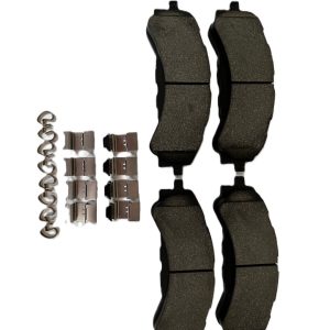 Baer Brakes Brake Pad, Claw, Fmsi Number D2216, Ceramic, Set of 4, With Wear Indicator/ Abutment Clips and Mounting Hardware – D2216