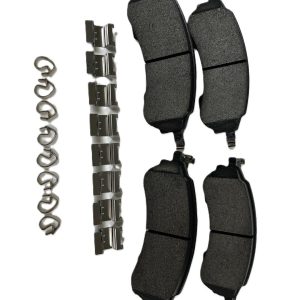 Baer Brakes Brake Pad, Claw, Fmsi Number D2414, Ceramic, Set of 4, With Wear Indicator and Mounting Hardware – D2414