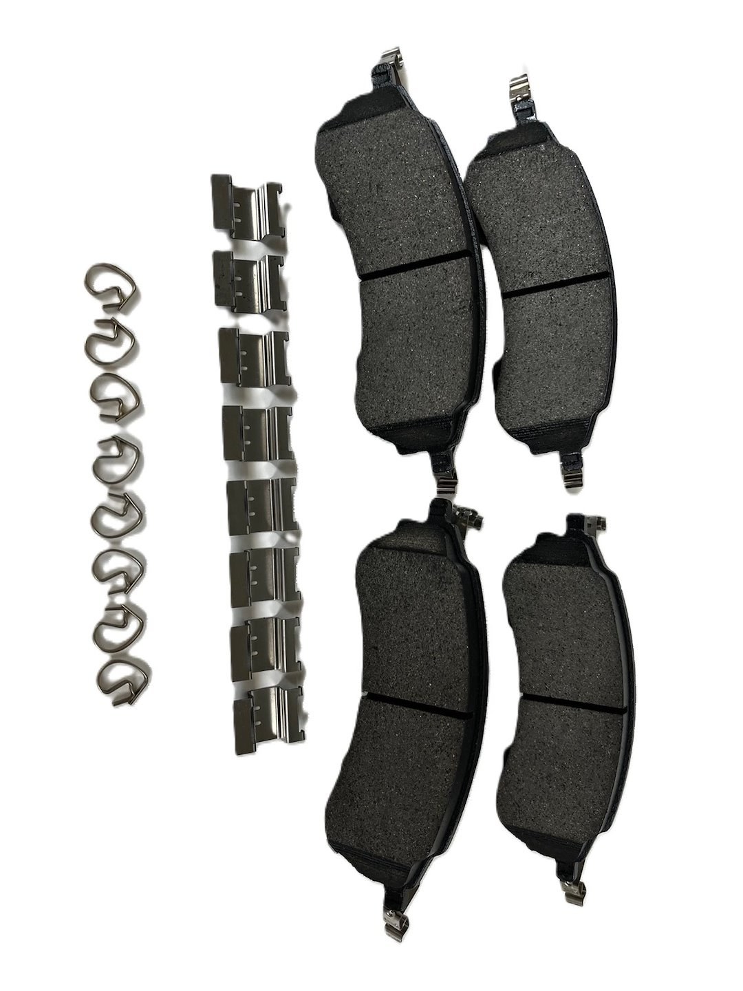 Baer Brakes Brake Pad, Claw, Fmsi Number D2414, Ceramic, Set of 4, With Wear Indicator and Mounting Hardware – D2414