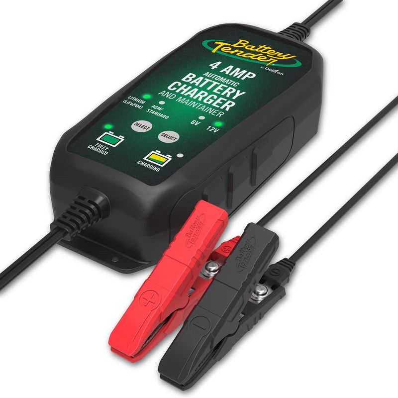 Battery Tend Battery Charger, Power Tender®, For 6 Volt and 12 Volt Batteries – 022-0209-BT-WH