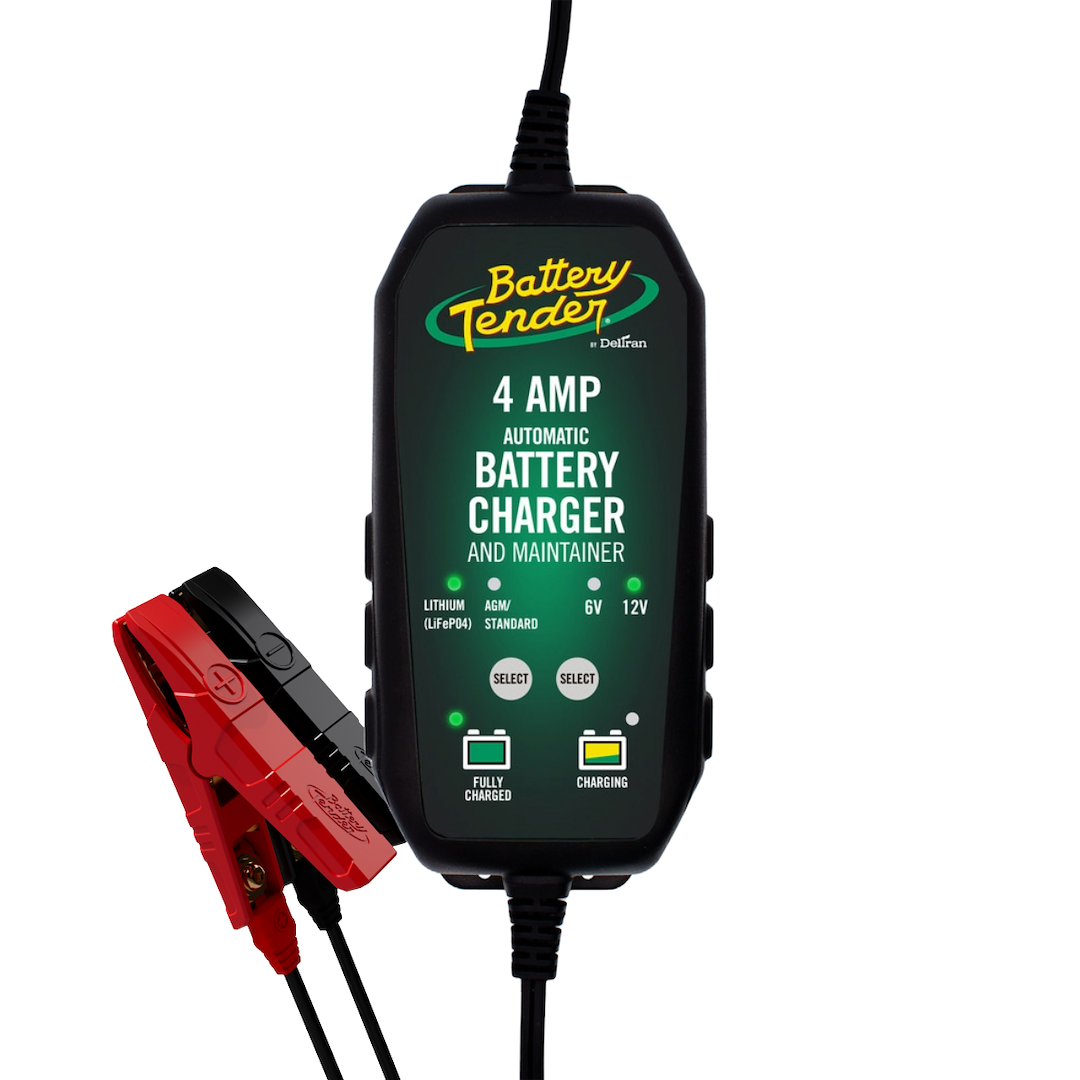 Battery Tend Battery Charger, Power Tender®, For 6 Volt and 12 Volt Batteries – 022-0209-BT-WH